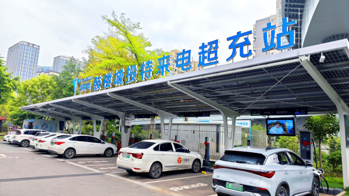 超级充电站“追”着运河走广西电网布局“两廊一湾”重卡超充网络(图1)